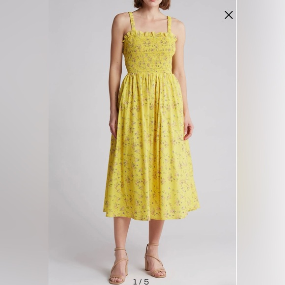 English Factory Dresses & Skirts - NEW! NWT English Factory Floral Smocked Sundress Sz S